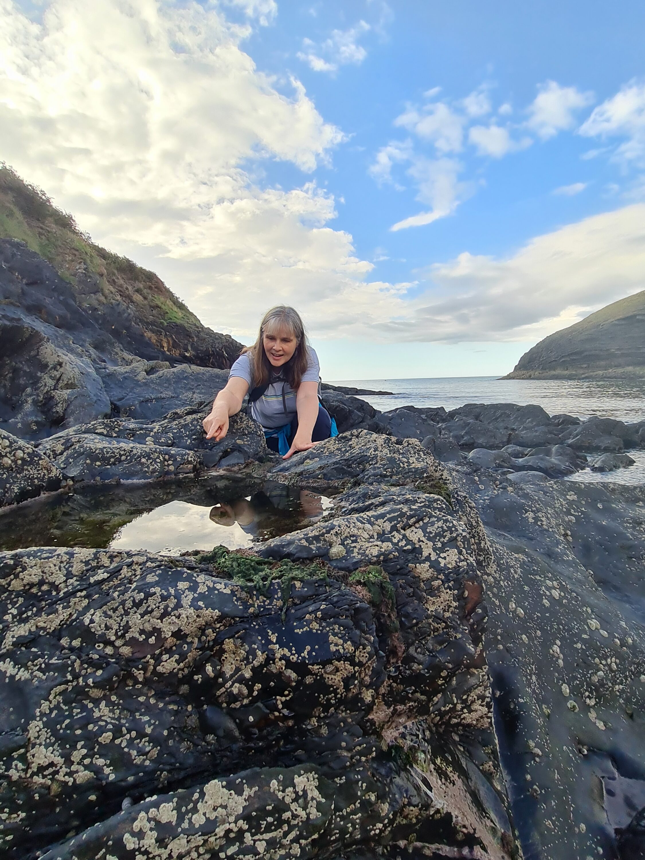 Rockpooling fun