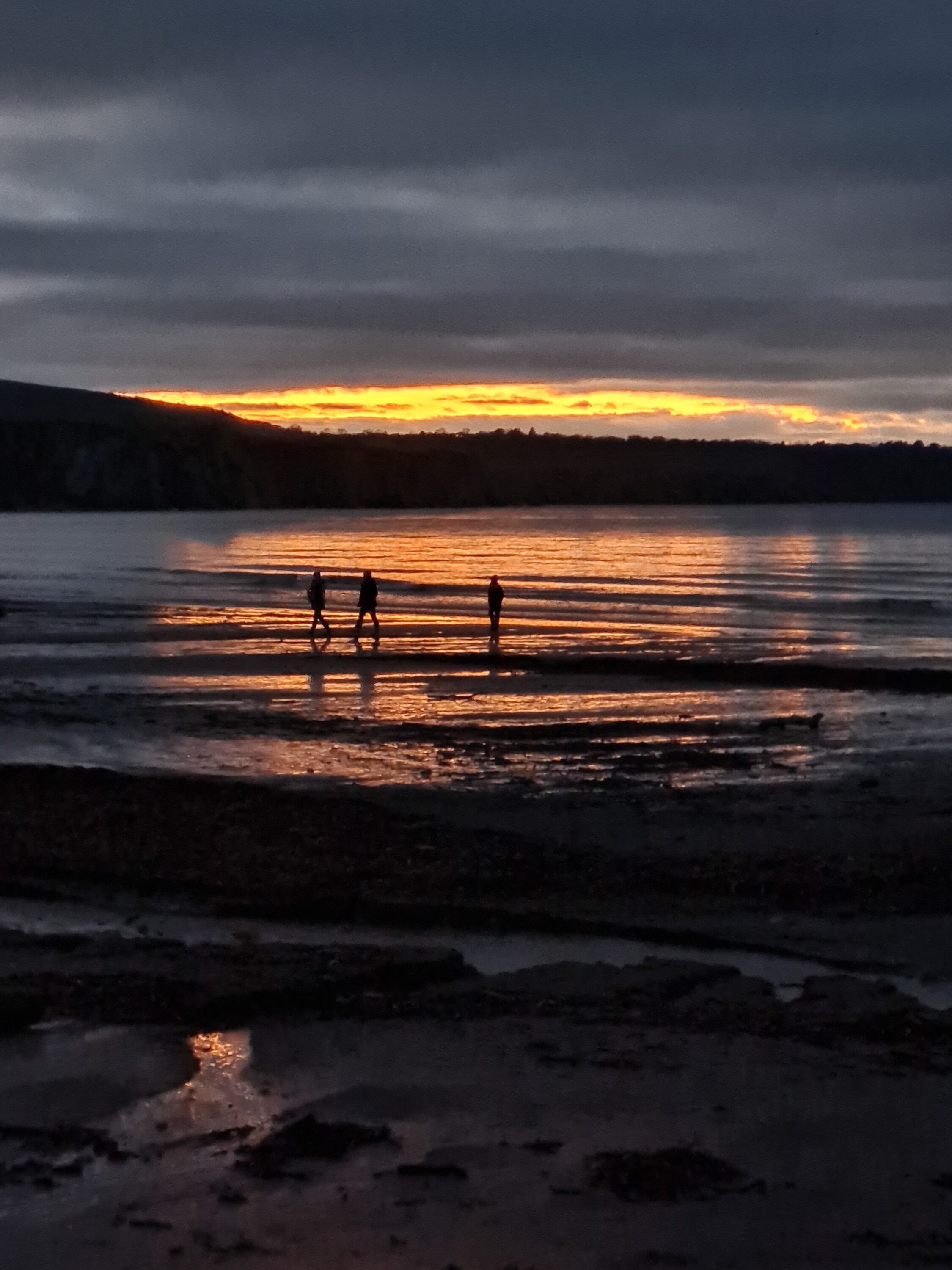 Catching the last rays