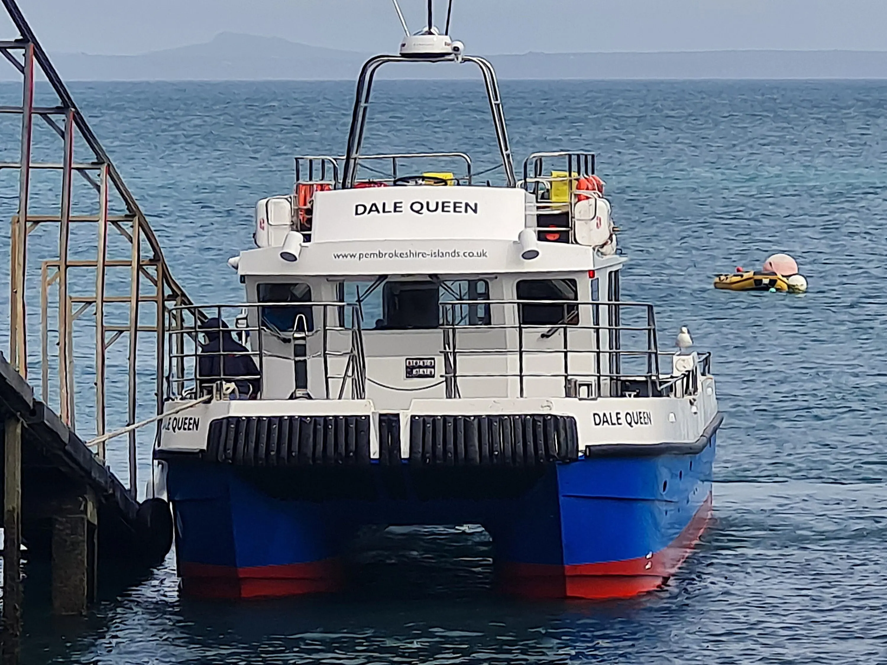 Our boat to Skomer