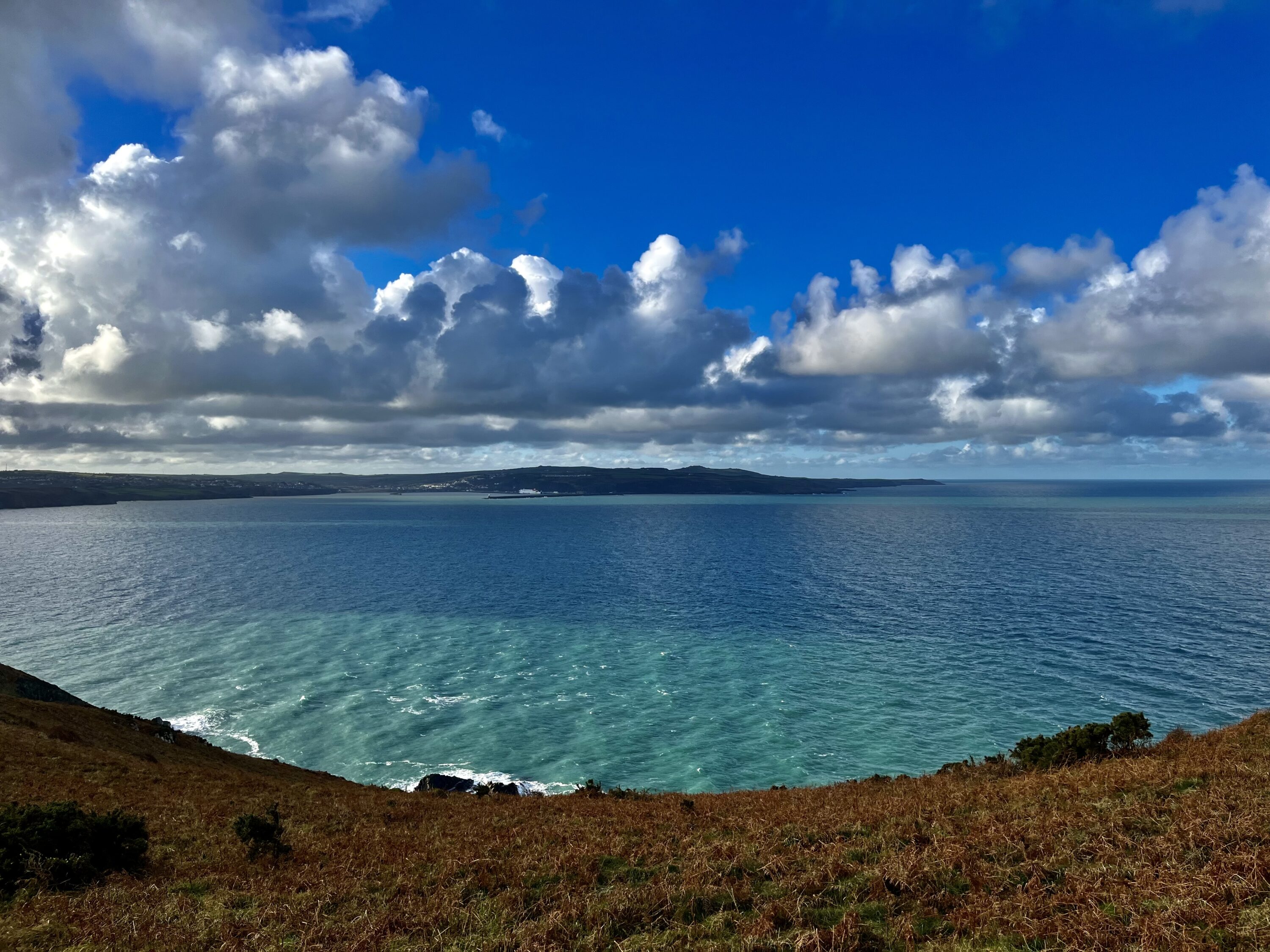 From Dinas Head towards Fishguard